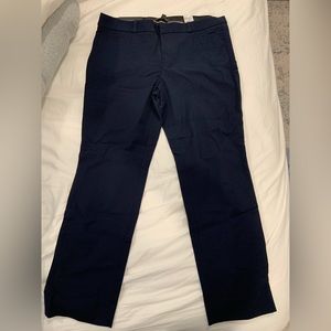 Banana republic Sloan ankle pants in Navy. Size 12. New with tags